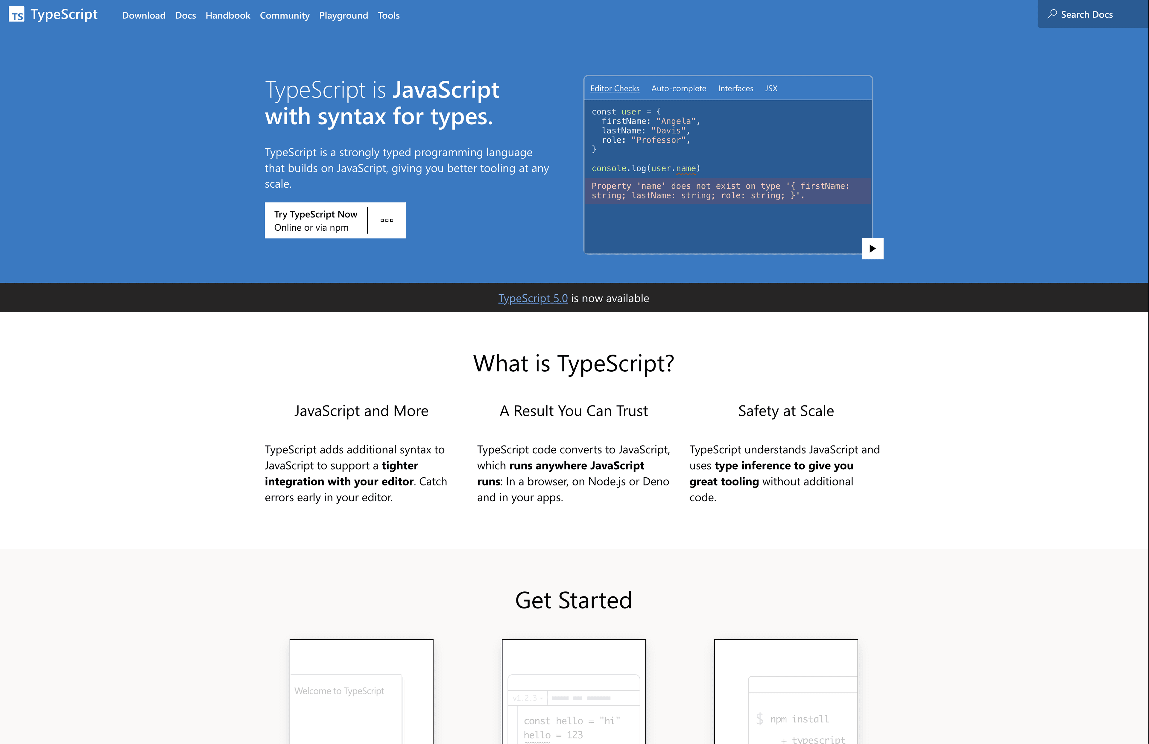 Typescript